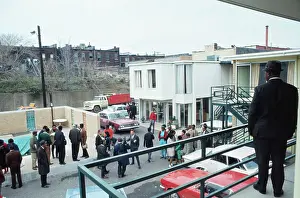 Scene of Martin Luther King Jr Shooting