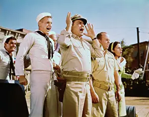 Television Still Prints: Scene from McHale's Navy Television Program