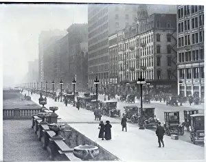 Parking Prints: Scene On Michigan Street