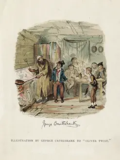 Scene from Oliver Twist