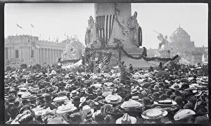 Louis Prints: Scene of Opening Day Ceremonies at St. Louis Exposition