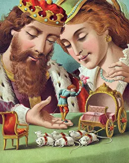 A Scene from Tom Thumb