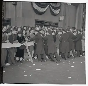 Scene at Victory Parade