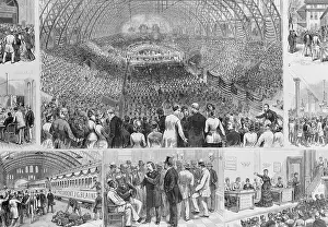 Scenes of 1880 Republican Convention