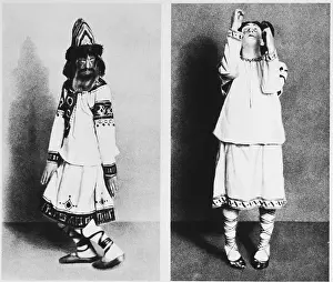 Mask Prints: Scenes from Ballet The Rite of Spring
