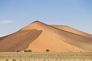 Dunes Prints: Scenic sand dune landscape, Namib-Naukluft National Park, Hardap Region, Namibia