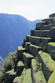 Machu Picchu Incan Ruins Prints: Scenic View of the Ancient Inca Ruins