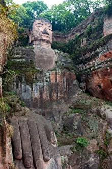 Images Dated 29th March 2013: Scenic view of Leshan Giant Buddha, Sichuan, China