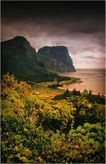Scenically beautiful and a world heritage designated location, Lord Howe Island lies between the South Pacific ocean and the Tasman sea off the coast of New South Wales, Australia