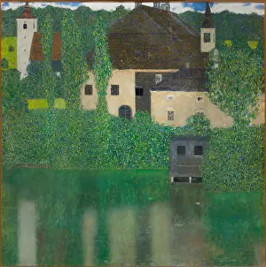 National Gallery Prints: Schloss Kammer On Lake Attersee I