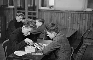 Board Game Prints: School Chess
