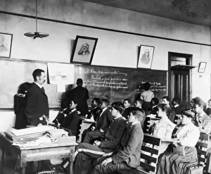 16882 Prints: School Room