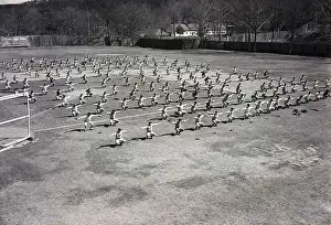 Hot Springs Prints: School Taking Setting-Up Excercises