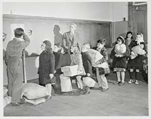 Generosity Prints: Schoolchildren Donating Clothing