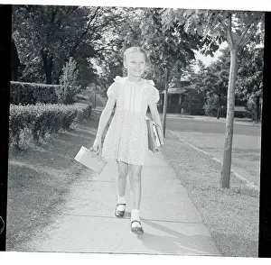 Suburb Prints: Schoolgirl Audrey Mack