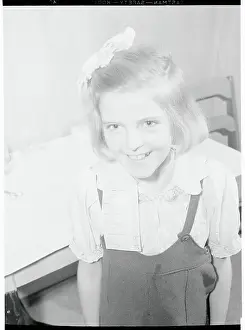 Schoolgirl Participating in Nutritional Study