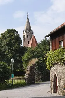 Steeples Prints: Schwallenbach near Spitz, Wachau, Waldviertel, Lower Austria, Austria, Europe