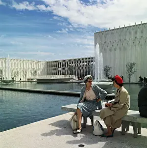 Science Pavilion Court at World's Fair