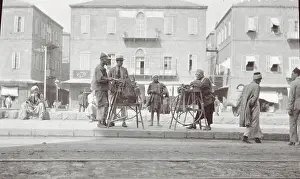 Armenia Prints: Scissor Grinders on Street of Aintab