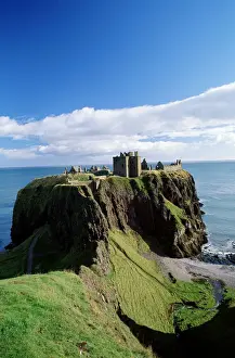 Scotland, Aberdeen, Stonehaven, Dunnotar Castle