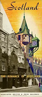 20th Century Style Prints: Scotland, The Romance of Scotland, Associated British & Irish Railways