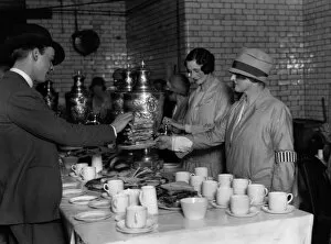 General Strike 3rd to 12 May, 1926 Gallery: Scotland Yard Strike Tea