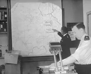Scotland Yard's Map of Train Robbery