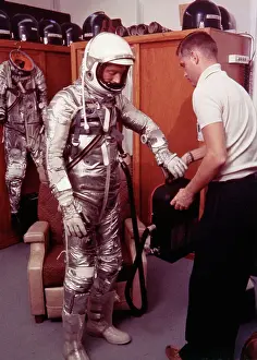 Scott Carpenter Taking Air Conditioning Unit