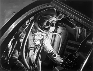 Scott Carpenter Training In Space Suit