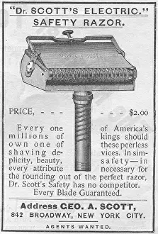 Razor Prints: Scott's Electric Safety Razor
