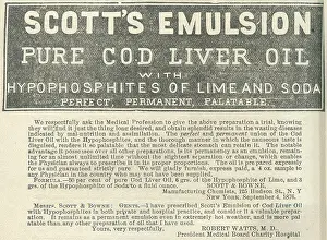 T1710655 Prints: Scott's Emulsion Cod Liver Oil