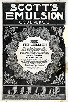 Scott's Emulsion Cod Liver Oil Advertisement