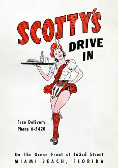 Miami Prints: Scotty's Drive In