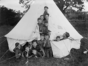 Youth Movement Prints: Scout Tent