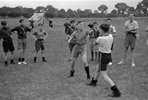 Yout Prints: Scouts Boxing