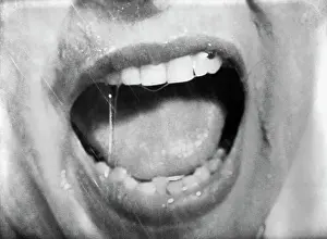 Shower Prints: Screaming Mouth From Psycho