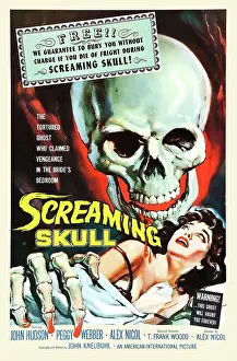 Terror Prints: Screaming Skull