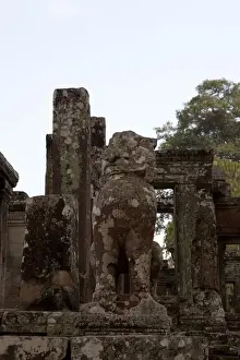 February Prints: Sculpture at Angkor Thom