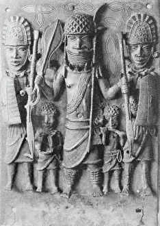 Sculpture of Benin Warriors