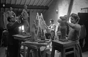 Sculpting Prints: Sculpture Class
