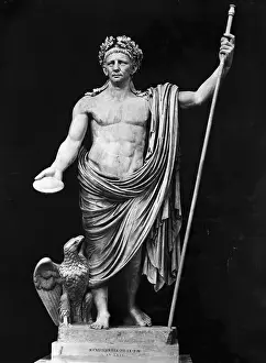 Claudius Prints: Sculpture of Claudius and Eagle