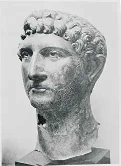Sculpture of Emperor Hadrian