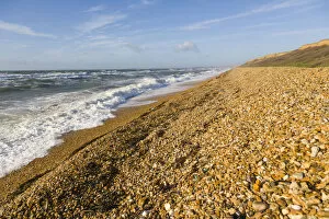 Images Dated 27th November 2011: Sea coast, Milford on Sea, Hampshire, England, United Kingdom