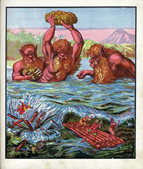 Tales Prints: Sea Cyclops Attack