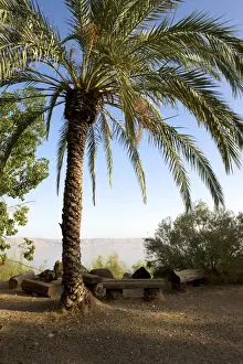Southwest Prints: Sea of Galilee, also Kinneret, Lake of Gennesaret, or Lake Tiberias, Israel, Middle East