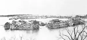 Flood Prints: Sea-Inundated Middelburg in Winter