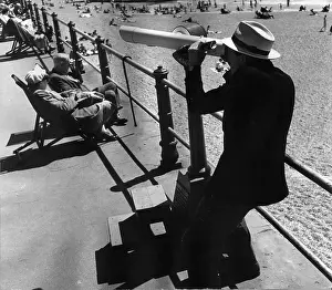 Railings Prints: Sea Front Spy