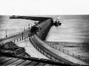 Cargo Container Prints: Sea Wall Line