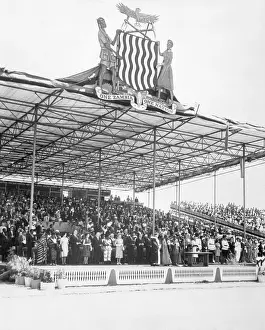 Seal and Officials at Outdoor Ceremony
