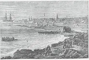 Johns Prints: Sealers Along Newfoundland Coast